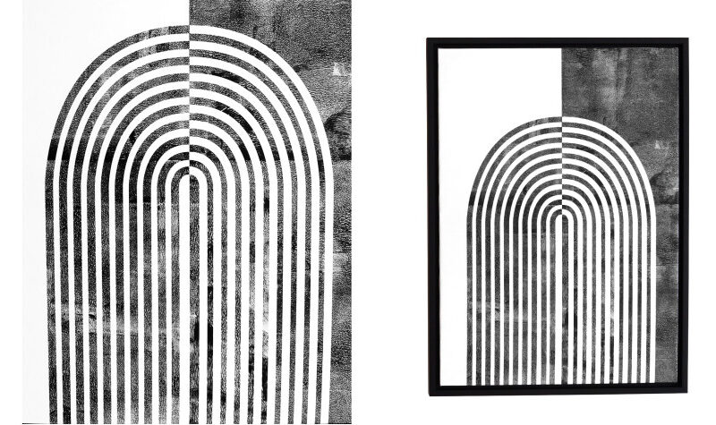 Monochrome Geometric Lines